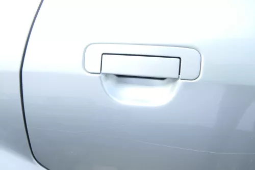 Audi 80 90 Limousine Stufenheck Tür hinten rechts Rahmen Türblatt grün LY6N ohne (159843)