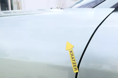 Audi 80 Kotflügel vorne links grün LY6N (159846)