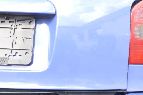 Audi A3 8L bis ca.Bj.1999 Heckklappe Kofferraumklappe Klappe hinten blau LY5M (159856)