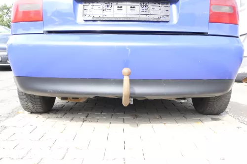 Audi A3 8L Stoßstange Heckstoßstange hinten blau LY5M