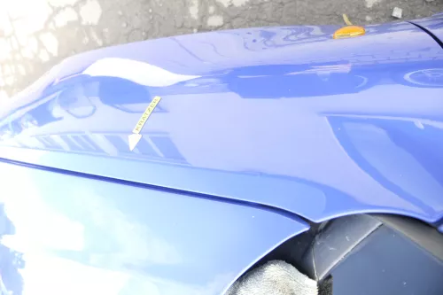 Audi A3 8L Kotflügel vorne rechts blau LY5M - ROST (159865)