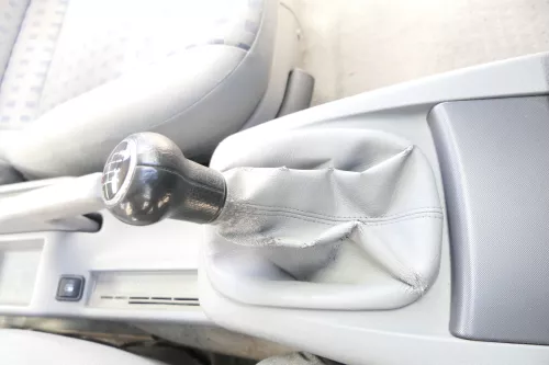 VW Passat 3B Mitteltunnel für Aschenbecher Verkleidung um Schaltknauf graau (160000)