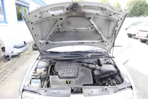 Audi A3 8L Motorhaube Frontklappe Haube silber LY7M grau auch für Facelift (160004)