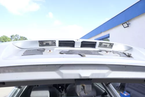 Audi A3 8L bis cBj. ca1999 Heckklappe Kofferraumklappe Klappe hinten silber LY7M (160009)