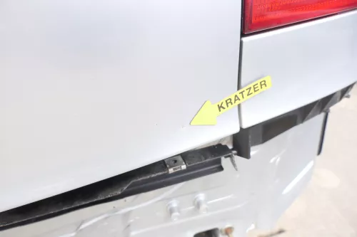 Audi A3 8L bis cBj. ca1999 Heckklappe Kofferraumklappe Klappe hinten silber LY7M (160009)