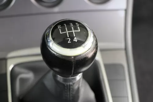 VW Passat 3C 5-Gang Schaltknauf Schaltsack Schaltung Schaltknüppel original Sch (160027)