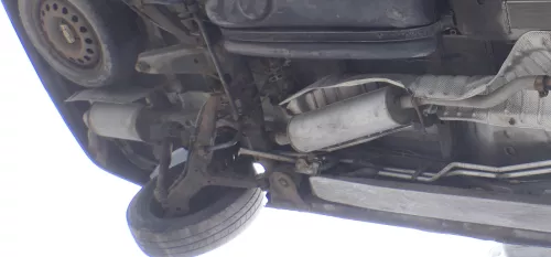 VW Sharan 7M Auspuff Endschalldämpfer Mittelschalldämpfer 1,9 TDI ANU AUY (160085)