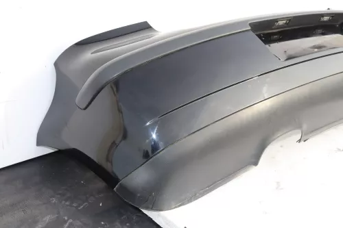 VW Polo 9N 9N3  Limousine Stoßstange hinten Heckstoßstange Stoßfänger schwarz (160095)