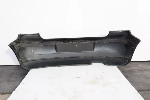 VW Polo 9N 9N3  Limousine Stoßstange hinten Heckstoßstange Stoßfänger schwarz (160095)