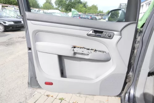 VW Touran 4x Türverkleidung Verkleidung Tür vorne +hinten links grau (160107)