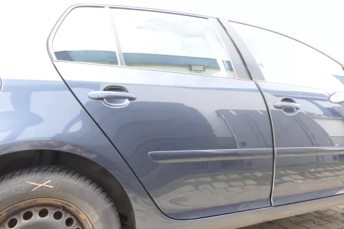 VW Golf 5 V 1K Tür nur das Türblatt hinten rechts 4/5-Türer grau blau LC5F