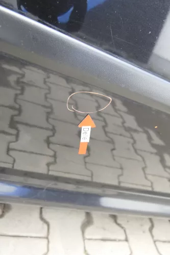 Skoda Octavia 1U Kombi + Limo Tür vorne rechts Beifahrertür schwarz LF9R (160200)