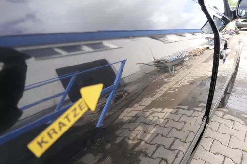 Skoda Octavia 1U Limousine Tür hinten rechts schwarz LF9R - ohne Anbauteile (160201)