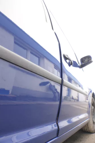 VW Touran 1T3 1T Tür vorne rechts Beifahrertür blau LL5M indienb ohne Anbauteile (160218)