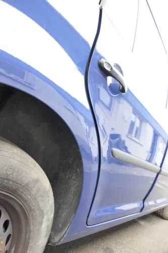 VW Touran 1T3 1T Tür hinten rechts Beifahrerseite blau LL5M - ohne Anbauteile (160219)