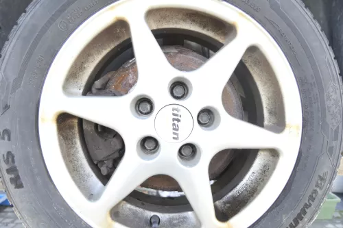 Polo 9N Ibiza Fox Alufelgen Reifen 165/70 R14 - 2x5-6mm 2x5mm KBA 42692 Winter (160256)