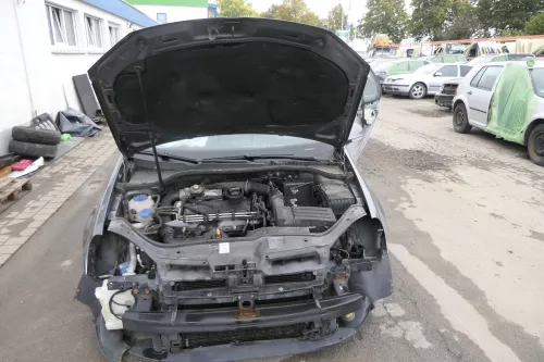 VW Golf 5 V 1K Kombi Jetta Motorhaube Haube Klappe vorne grau LA7T - Mängel (160305)