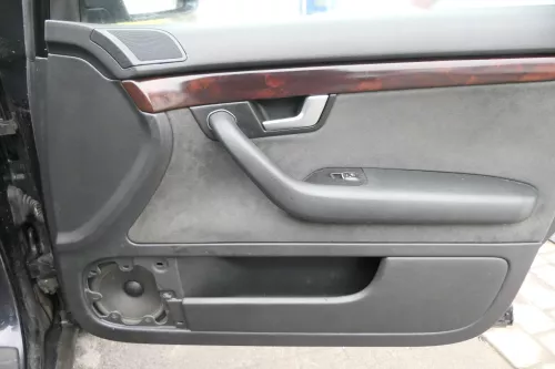 4x Audi A4 8E B6 Türverkleidung Verkleidung Tür vorne + hinten links Alcantara s (160414)