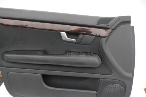 4x Audi A4 8E B6 Türverkleidung Verkleidung Tür vorne + hinten links Alcantara s (160414)