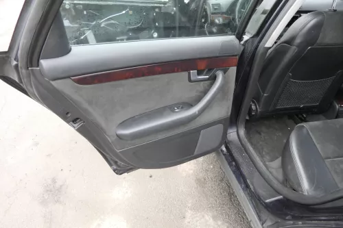 4x Audi A4 8E B6 Türverkleidung Verkleidung Tür vorne + hinten links Alcantara s (160414)