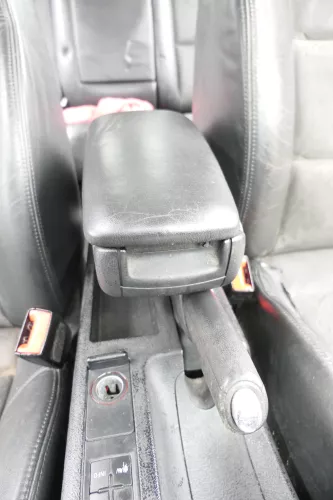 Audi A4 B7 8E Mittelarmlehne Armlehne original Leder soul schwarz - Griff defekt
