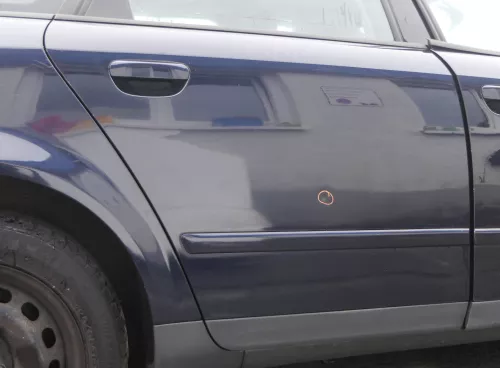Audi A4 B6 8E nur Türblatt Tür hinten rechts blau LZ5L Kombi+Limo