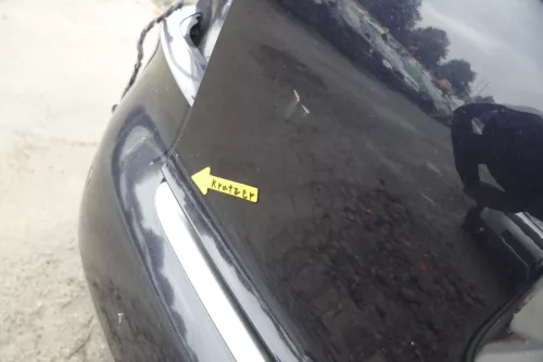 Audi A4 B6 8E Kombi Avant hinten Heckklappe mit Scheibe Deckel blau LZ5L ohneAnb (160439)