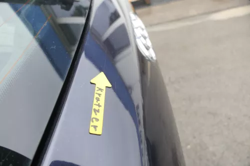 Audi A4 B6 8E Kombi Avant hinten Heckklappe mit Scheibe Deckel blau LZ5L ohneAnb (160439)