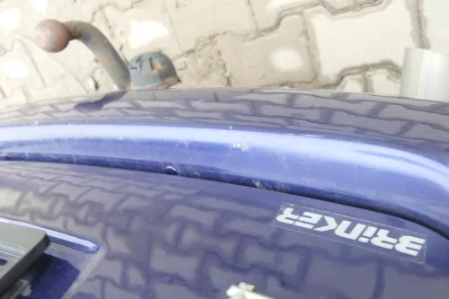 Audi A4 B5 Kombi Variant Stoßstange hinten Heckstoßstange blau LZ5K (160453)