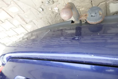 Audi A4 B5 Kombi Variant Stoßstange hinten Heckstoßstange blau LZ5K (160453)