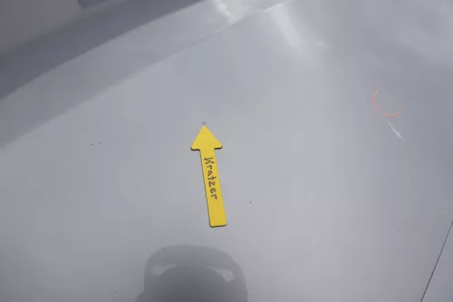 VW Passat 3BG Motorhaube Klappe vorne vorn Haube grau LD7W urbangrey grey ds (160469)