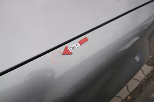 VW Passat 3BG Kotflügel original vorne rechts LD7W Blinkerloch (160472)