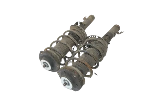 2x VW Polo 9N 9N3 Fox Ibiza 6L Federbein Stoßdämpfer Feder Federn vorne beide