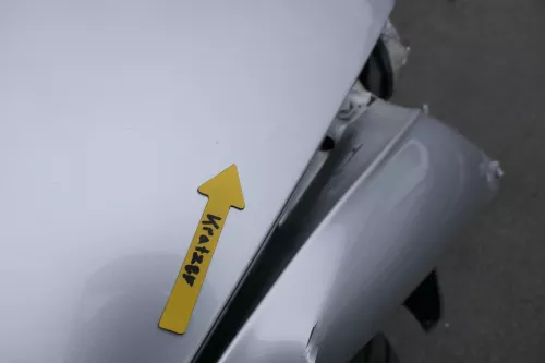 VW Golf 4 Motorhaube Haube Klappe vorne silber grau LA7W grau reflexsilber 16061 (160610)