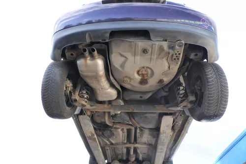 VW Golf 4 1J Bora Octavia Auspuff Endtop Rohr hinten 1,9 TDI ASZ ARL (160624)