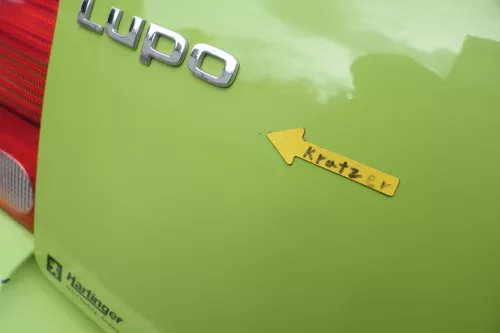 VW Lupo 6X Heckklappe Klappe Kofferraumklappe Scheibe grün LR6A ohneAnbautei (160631)