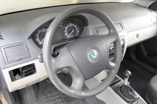 Skoda Fabia 5J Roomster Octavia 1Z Lenkrad 4-Speichen 1Z0419091M - OHNE Airabg (160667)