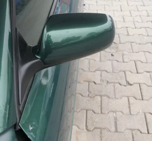 Audi A3 8L elektrischer Spiegel Außenspiegel links mit Glas grün LZ6L kaktusgrün (160737)