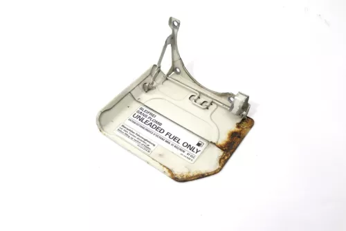 VW T4 Tankdeckel Tankklappe Tank Deckel Klappe weiß grün (160784)