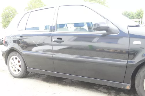 VW Polo 6N 6N2 Tür vorne rechts Beifahrertür 4/5-Türer schwarz LC9Z blackmagic