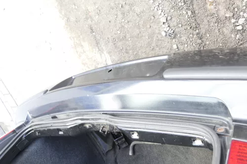 VW Polo 6N2 Stoßstange hinten Heckstoßstange Stoßfänger schwarz LC9Z (160796)