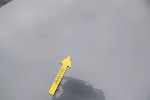 Audi A6 4B Motorhaube Klappe vorn Facelift (ab. Mitte 2002) grau LX7Z + Grill (160841)