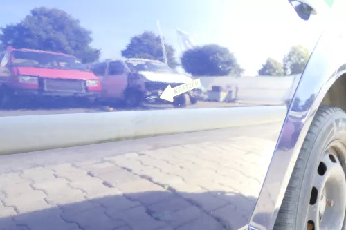 VW Golf 4 Bora Tür hinten links nur Kombi / Variant blau LB5N indigoblau ohne An (160910)