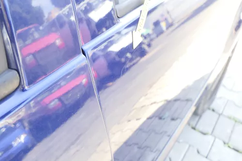 VW Golf 4 Bora Tür hinten links nur Kombi / Variant blau LB5N indigoblau ohne An (160910)