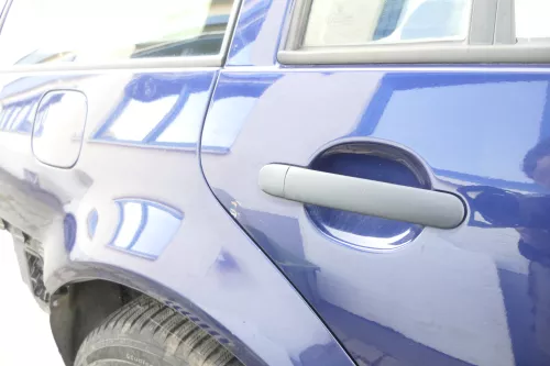 VW Golf 4 Bora Tür hinten rechts nur Kombi /Variant blau LB5N indigoblau ohne An (160911)