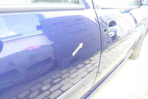 VW Golf 4 Bora Tür hinten rechts nur Kombi /Variant blau LB5N indigoblau ohne An (160911)