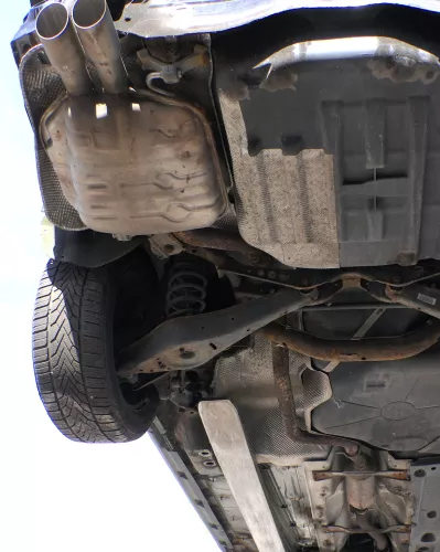 VW Passat 3C Auspuff Endschalldämpfer Mittelschalldämpfer 2,0 TDI CBAA CBAB