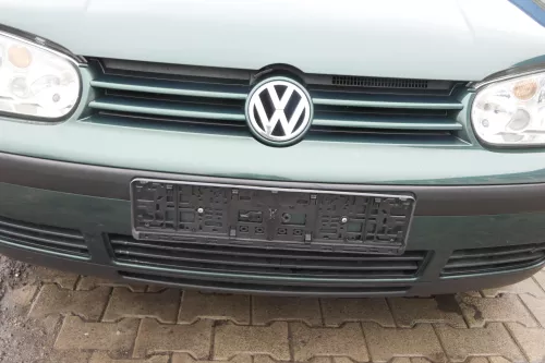VW Golf 4 1J Stoßstange vorne Stoßfänger vorn grün LC6M Frontstoßstange (161056)