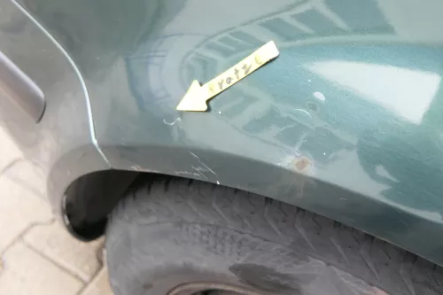 VW Golf 4 Kotflügel vorne links grün LC6M green (161057)