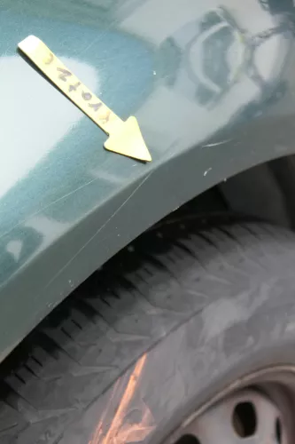 VW Golf 4 Kotflügel vorne links grün LC6M green (161057)